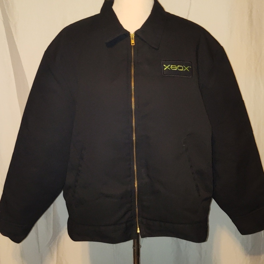 Vintage 2001 Microsoft XBOX Promo Dickies Workwear Jacket Size Xl Men RARE Y2K
